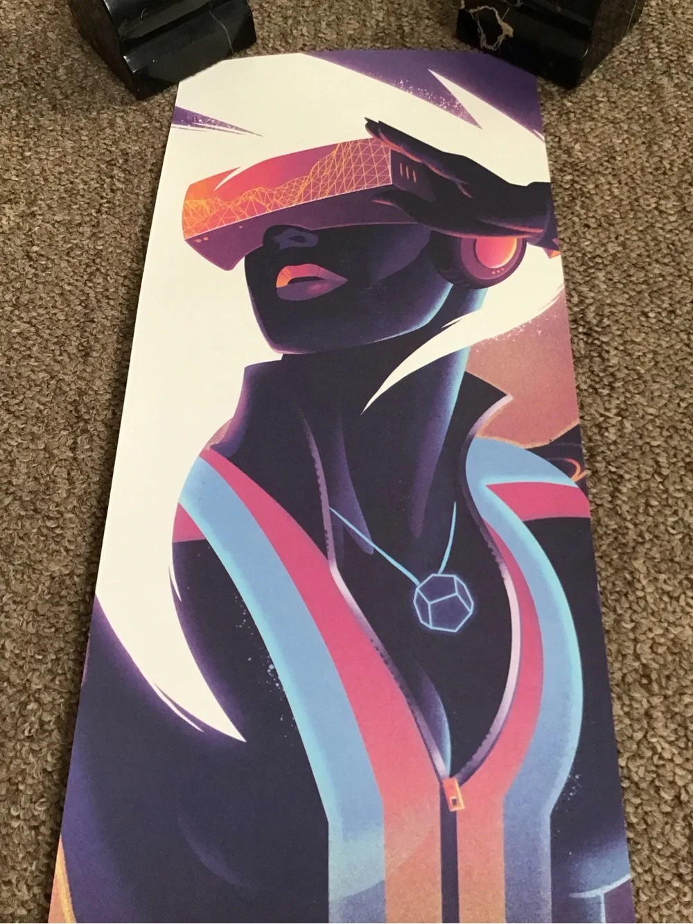 Muse NYC Simulation Theory tour poster 2019